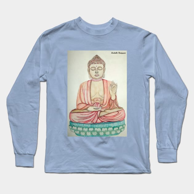 Buddha Long Sleeve T-Shirt by Rororocker